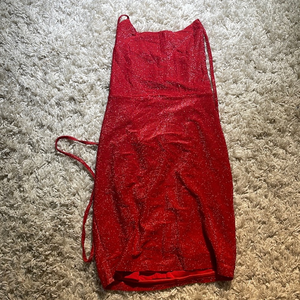 Red dress